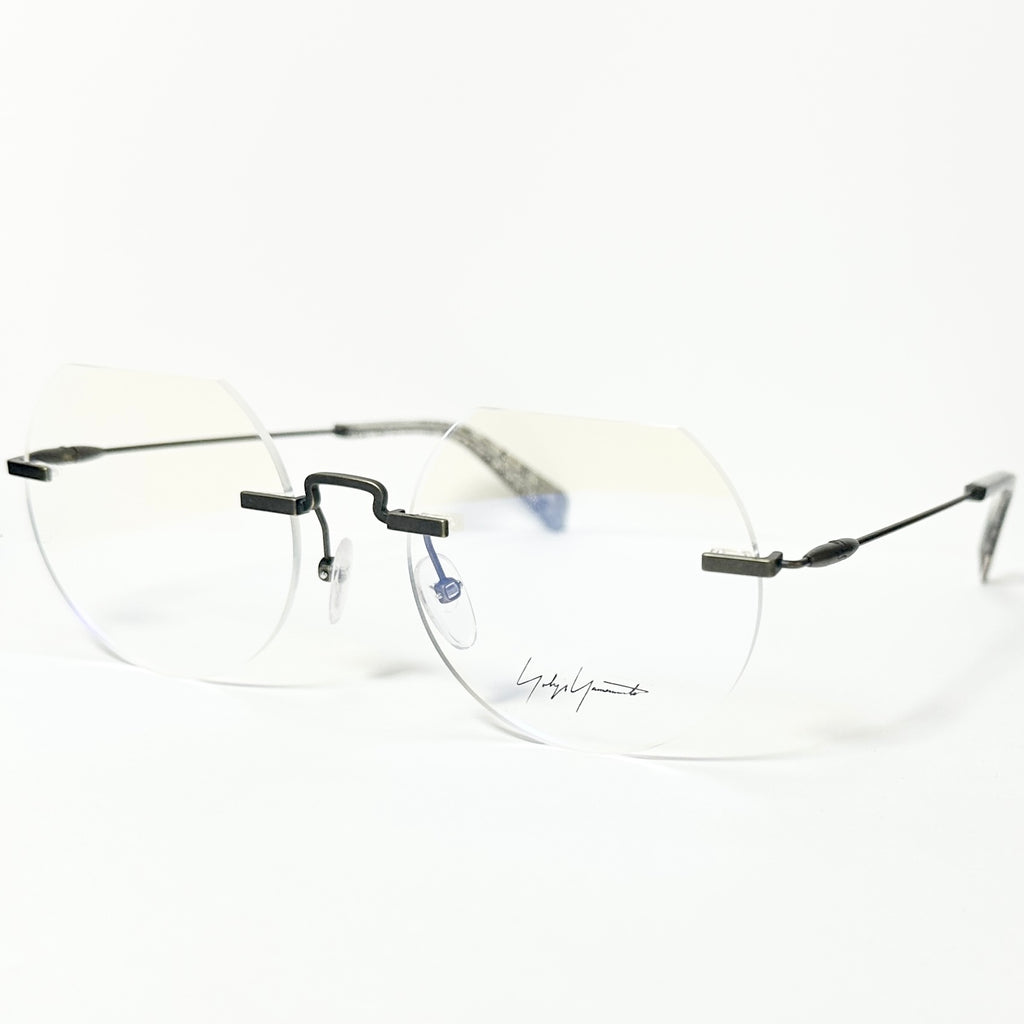 Yohji Yamamoto YY3018 400 Rimless Eyeglasses Frame Bronze Brown - Authentic New