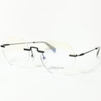 Yohji Yamamoto YY3018 400 Rimless Eyeglasses Frame Bronze Brown - Authentic New