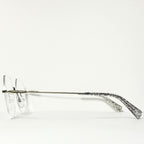 Yohji Yamamoto YY3018 400 Rimless Eyeglasses Frame Bronze Brown - Authentic New