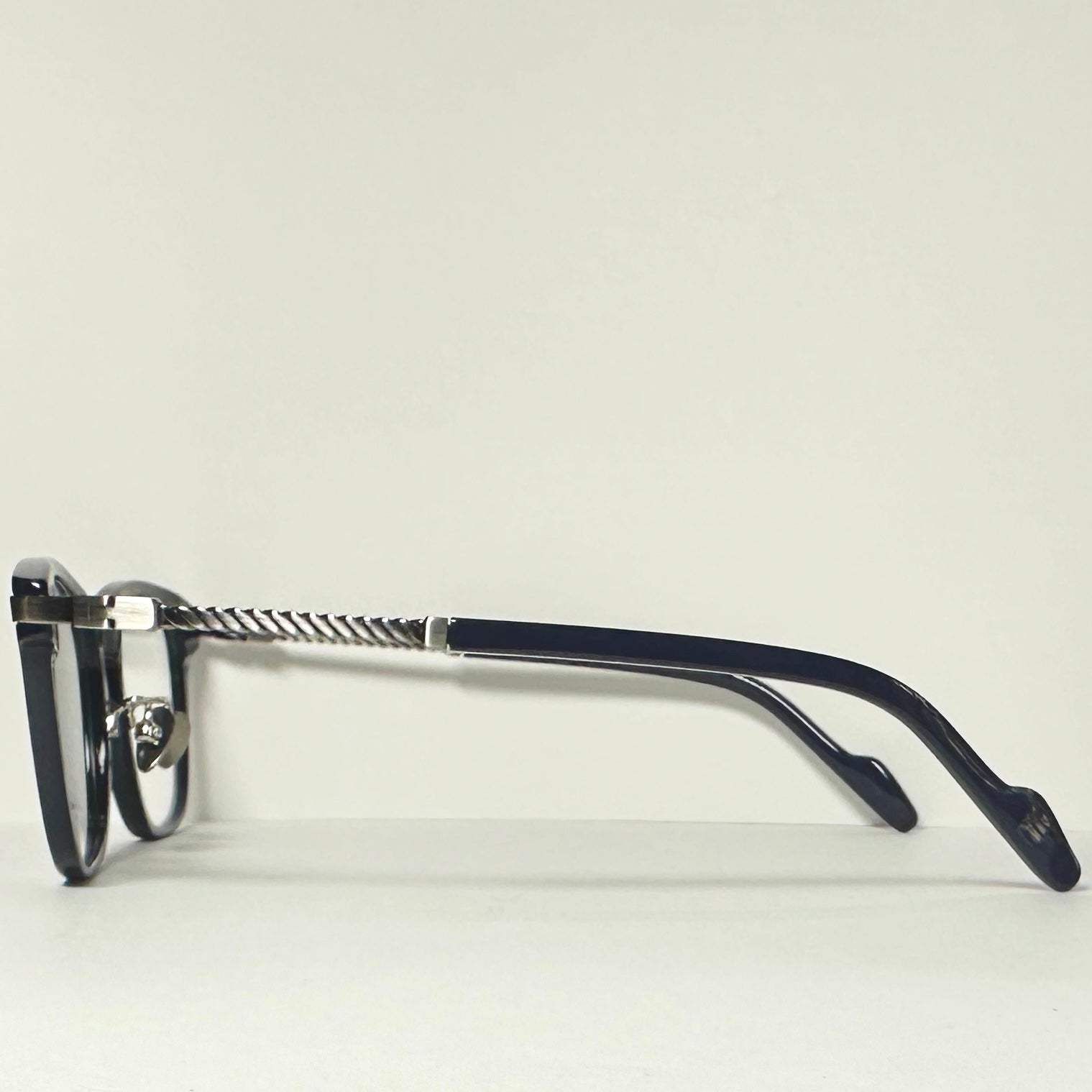 Yohji Yamamoto YY19-0032 02 Men's Eyeglasses Frame in Navy - Authentic New