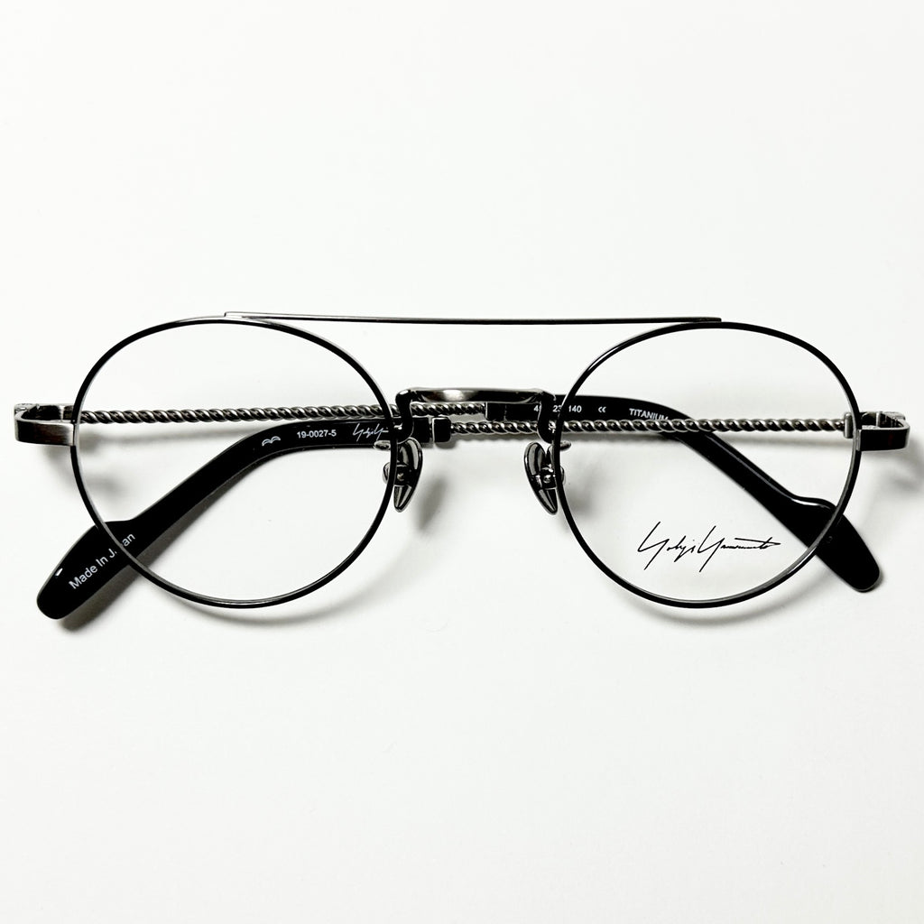 Yohji Yamamoto YY19-0026 5 Round Eyeglasses Frame - Authentic New
