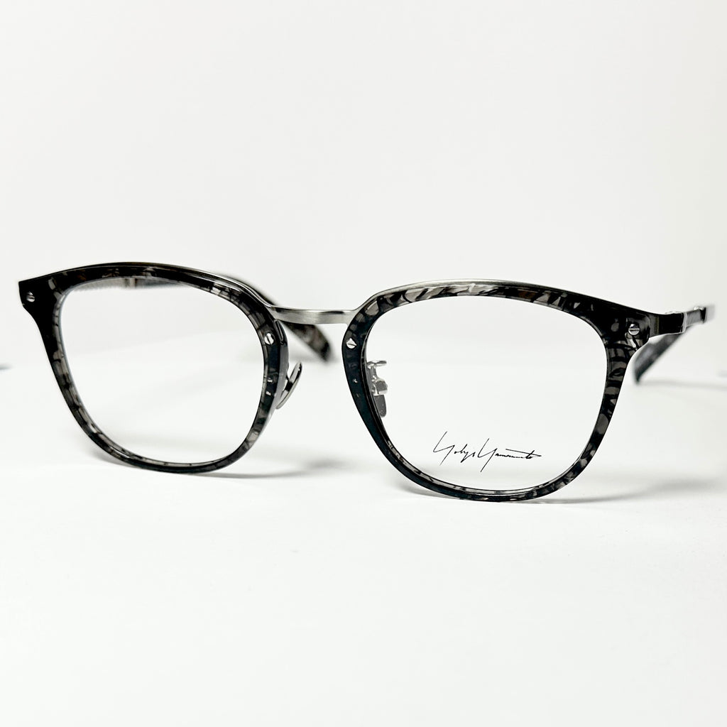 Yohji Yamamoto YY19-0031 03 Men's Eyeglasses Frame in Gunmetal - Authentic New
