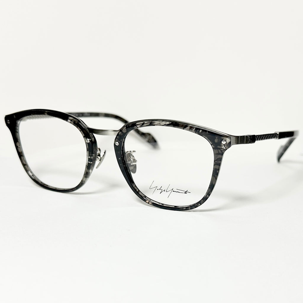 Yohji Yamamoto YY19-0031 03 Men's Eyeglasses Frame in Gunmetal - Authentic New