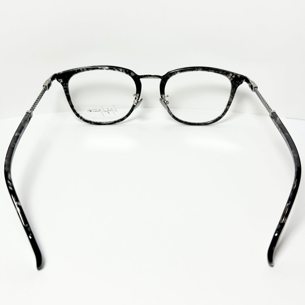 Yohji Yamamoto YY19-0031 03 Men's Eyeglasses Frame in Gunmetal - Authentic New