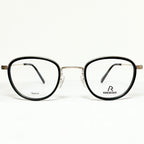 RODENSTOCK R8024 A 47 Unisex Eyeglasses Frames in Black/Gold - Authentic New