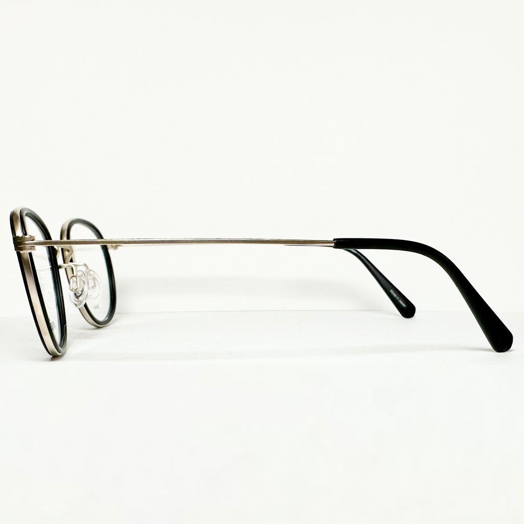 RODENSTOCK R8024 A 47 Unisex Eyeglasses Frames in Black/Gold - Authentic New