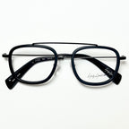 Yohji Yamamoto YY1026 002 Men's Eyeglasses Frame in Matt Black - Authentic New