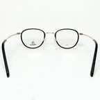RODENSTOCK R8024 A 47 Unisex Eyeglasses Frames in Black/Gold - Authentic New