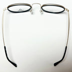 RODENSTOCK R8024 A 47 Unisex Eyeglasses Frames in Black/Gold - Authentic New