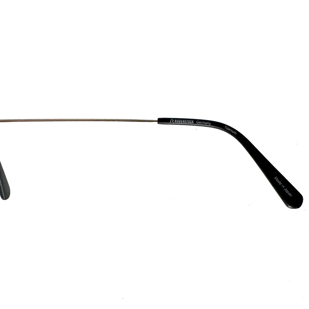 RODENSTOCK R8024 A 47 Unisex Eyeglasses Frames in Black/Gold - Authentic New