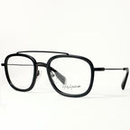 Yohji Yamamoto YY1026 002 Men's Eyeglasses Frame in Matt Black - Authentic New