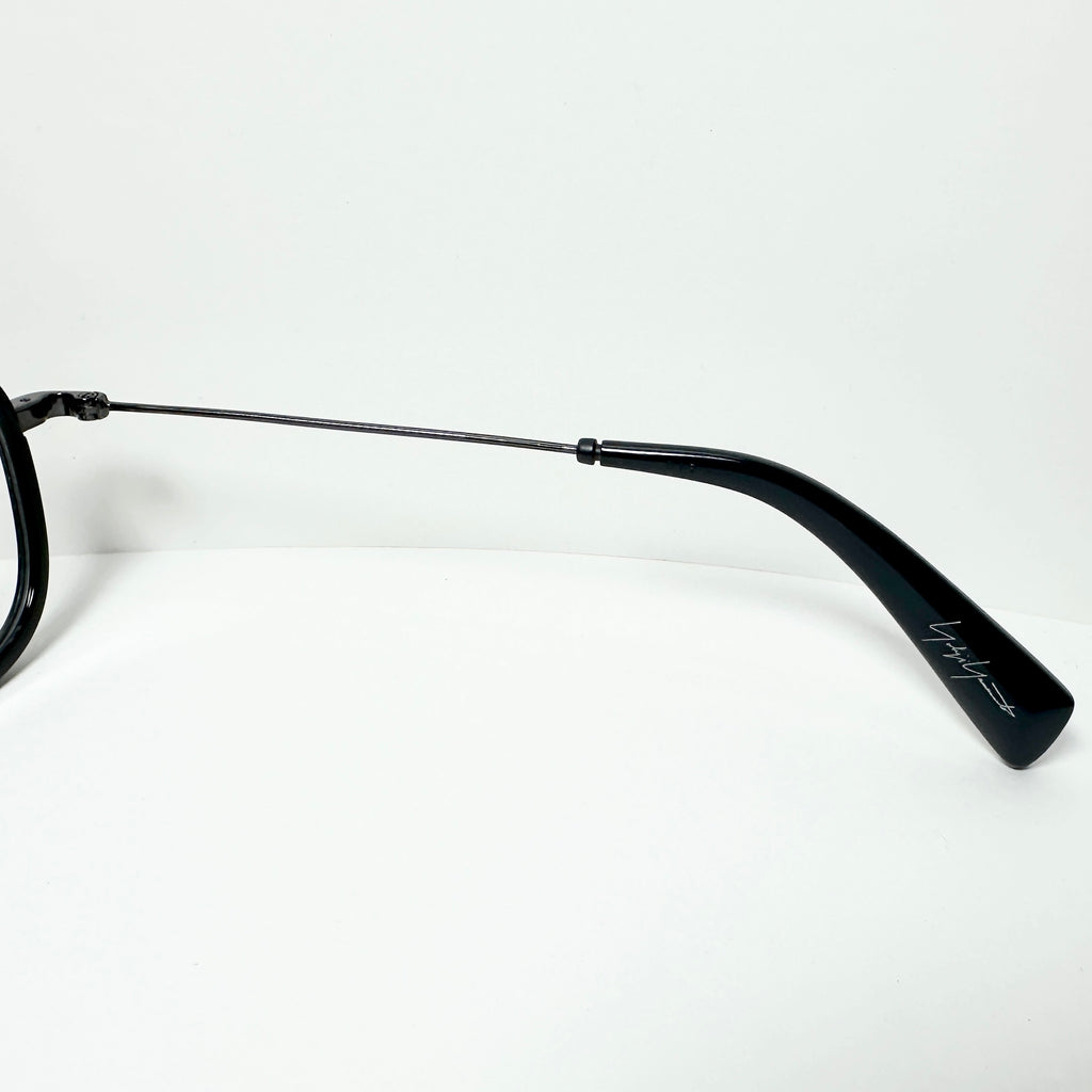 Yohji Yamamoto YY1026 002 Men's Eyeglasses Frame in Matt Black - Authentic New