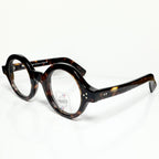 Maryll Round Eyeglasses Frame in Tortoise PO78- Authentic New
