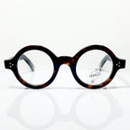 Maryll Round Eyeglasses Frame in Tortoise PO78- Authentic New