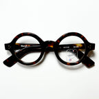 Maryll Round Eyeglasses Frame in Tortoise PO78- Authentic New