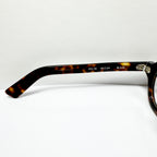 Maryll Round Eyeglasses Frame in Tortoise PO78- Authentic New