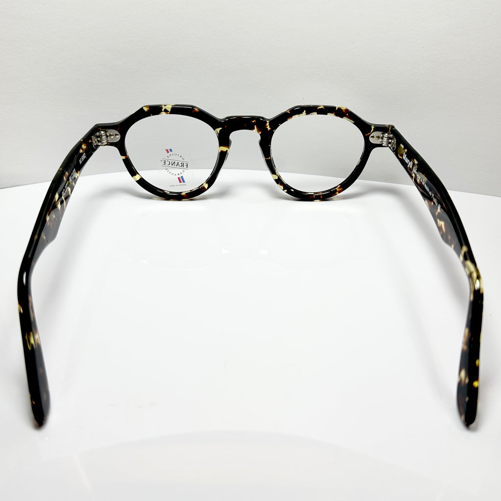 Maryll Men's Crown Panto Eyeglasses Frame in Tortoise PO22 - Authentic New