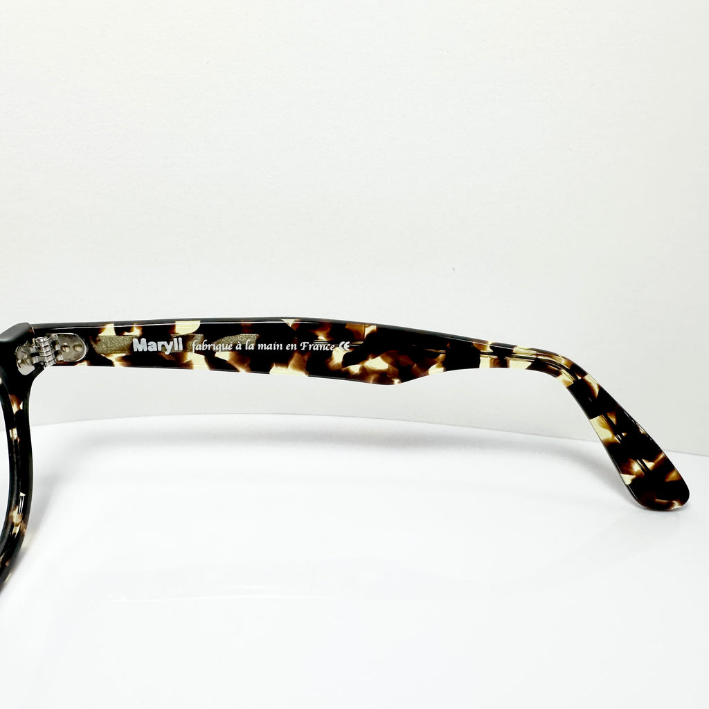 Maryll Men's Crown Panto Eyeglasses Frame in Tortoise PO22 - Authentic New