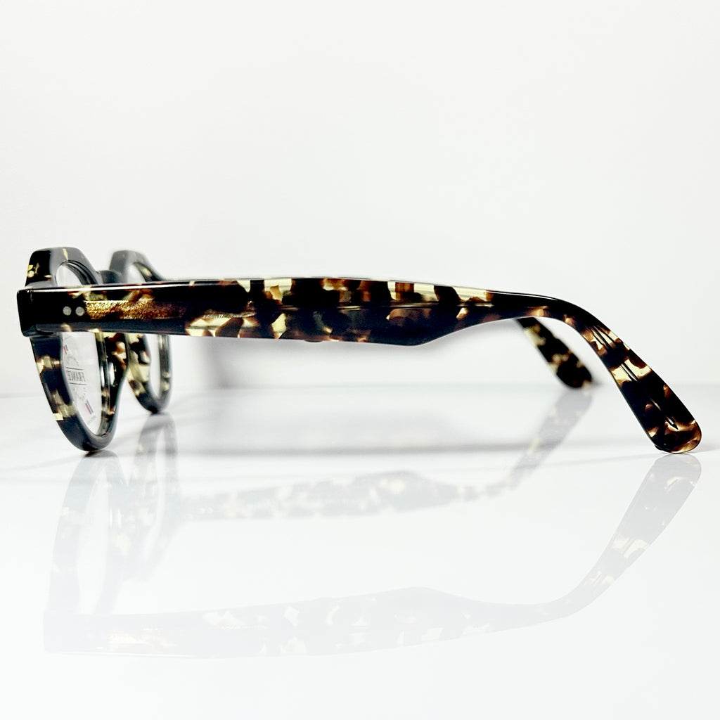 Maryll Men's Crown Panto Eyeglasses Frame in Tortoise PO22 - Authentic New