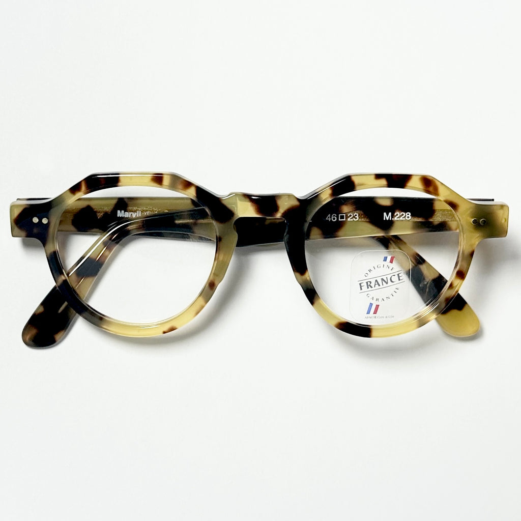 Mayll Crown Panto Eyeglasses Frame in Tortoise PO22 - Authentic New