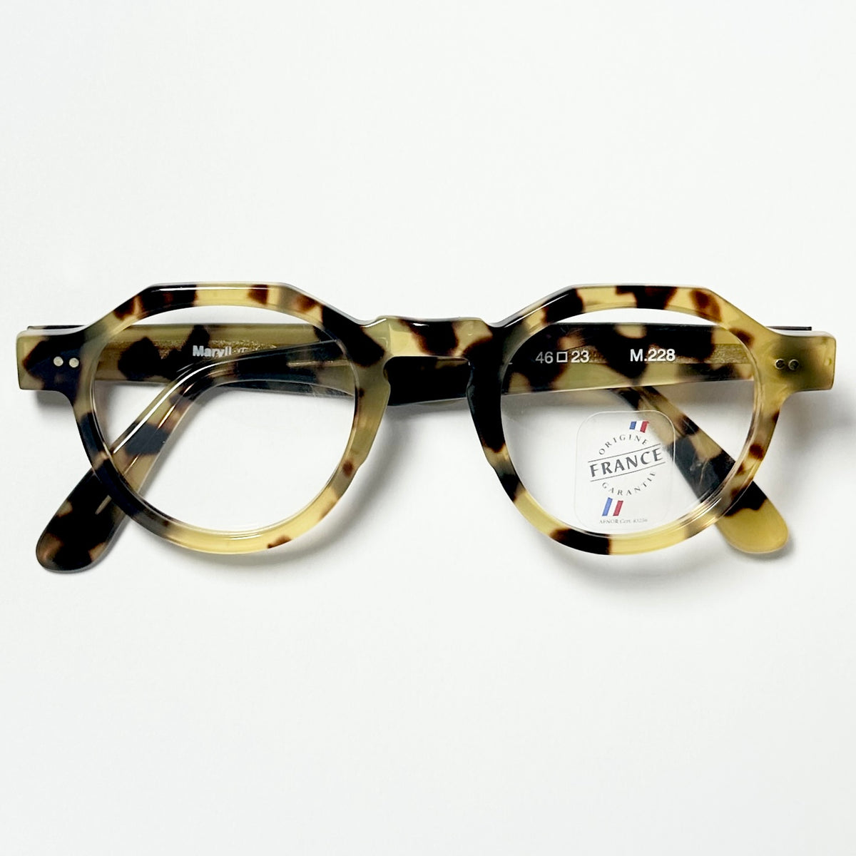 Mayll Crown Panto Eyeglasses Frame in Tortoise PO22 - Authentic New