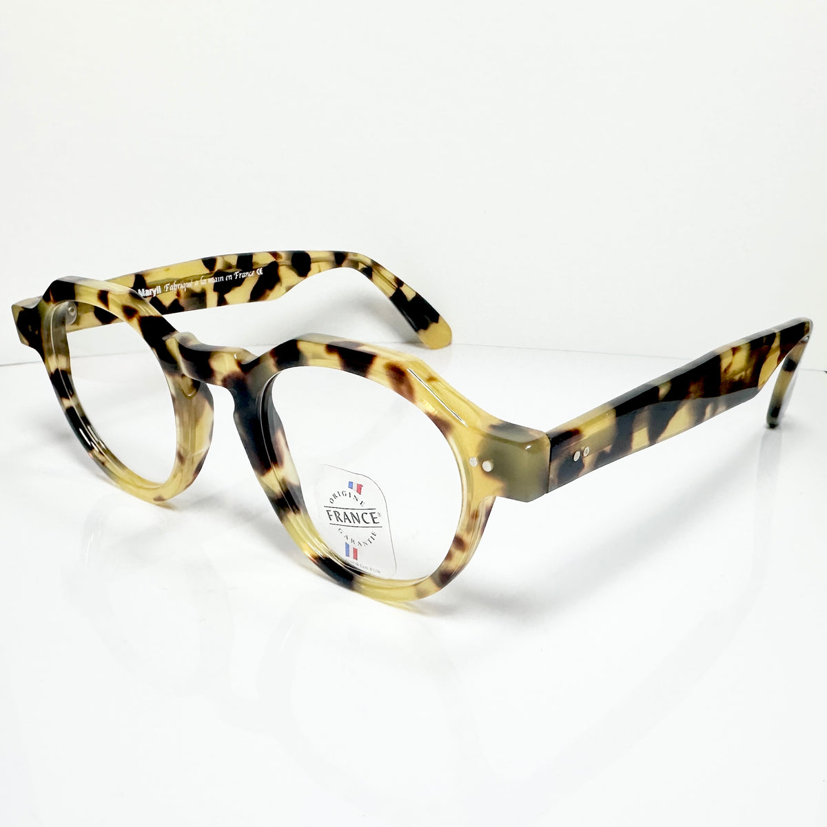 Mayll Crown Panto Eyeglasses Frame in Tortoise PO22 - Authentic New