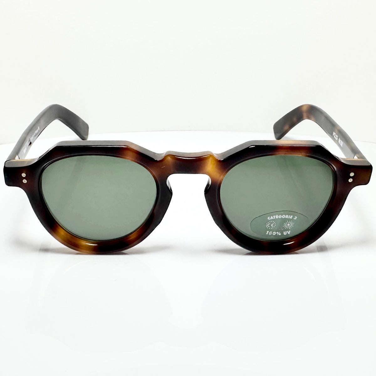 Maryll  Men's Crown Panto Sunglasses Frame in Tortoise PO23 - Authentic New