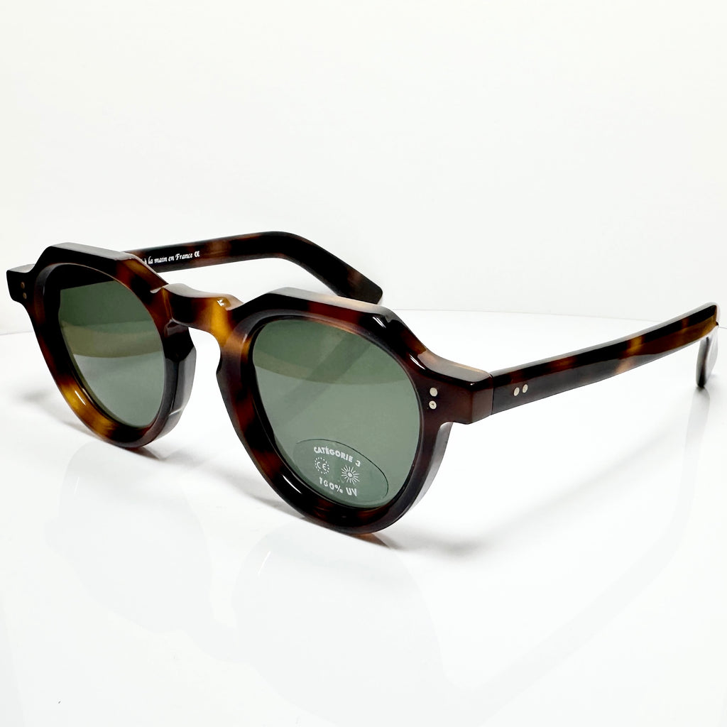 Maryll  Men's Crown Panto Sunglasses Frame in Tortoise PO23 - Authentic New