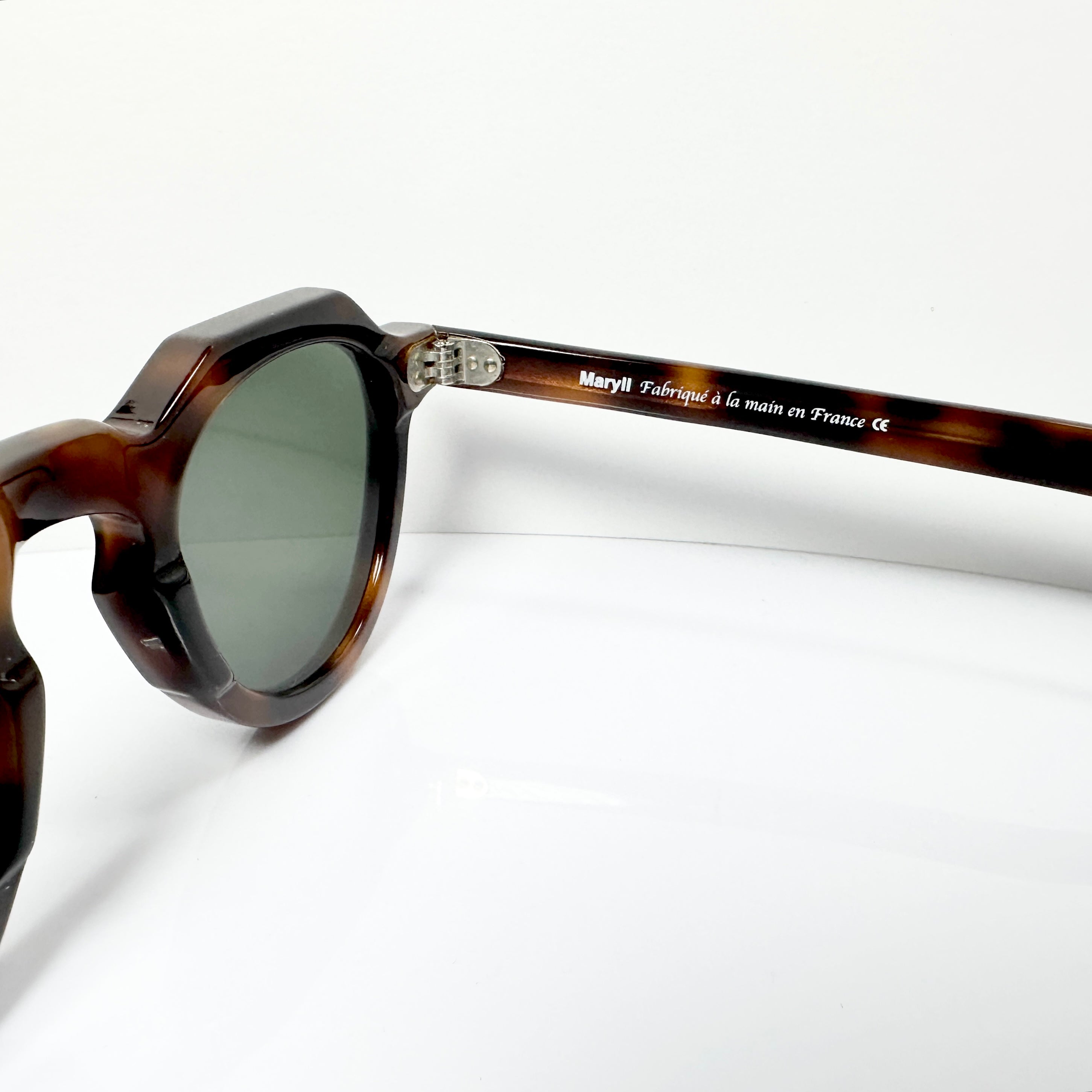 Maryll  Men's Crown Panto Sunglasses Frame in Tortoise PO23 - Authentic New