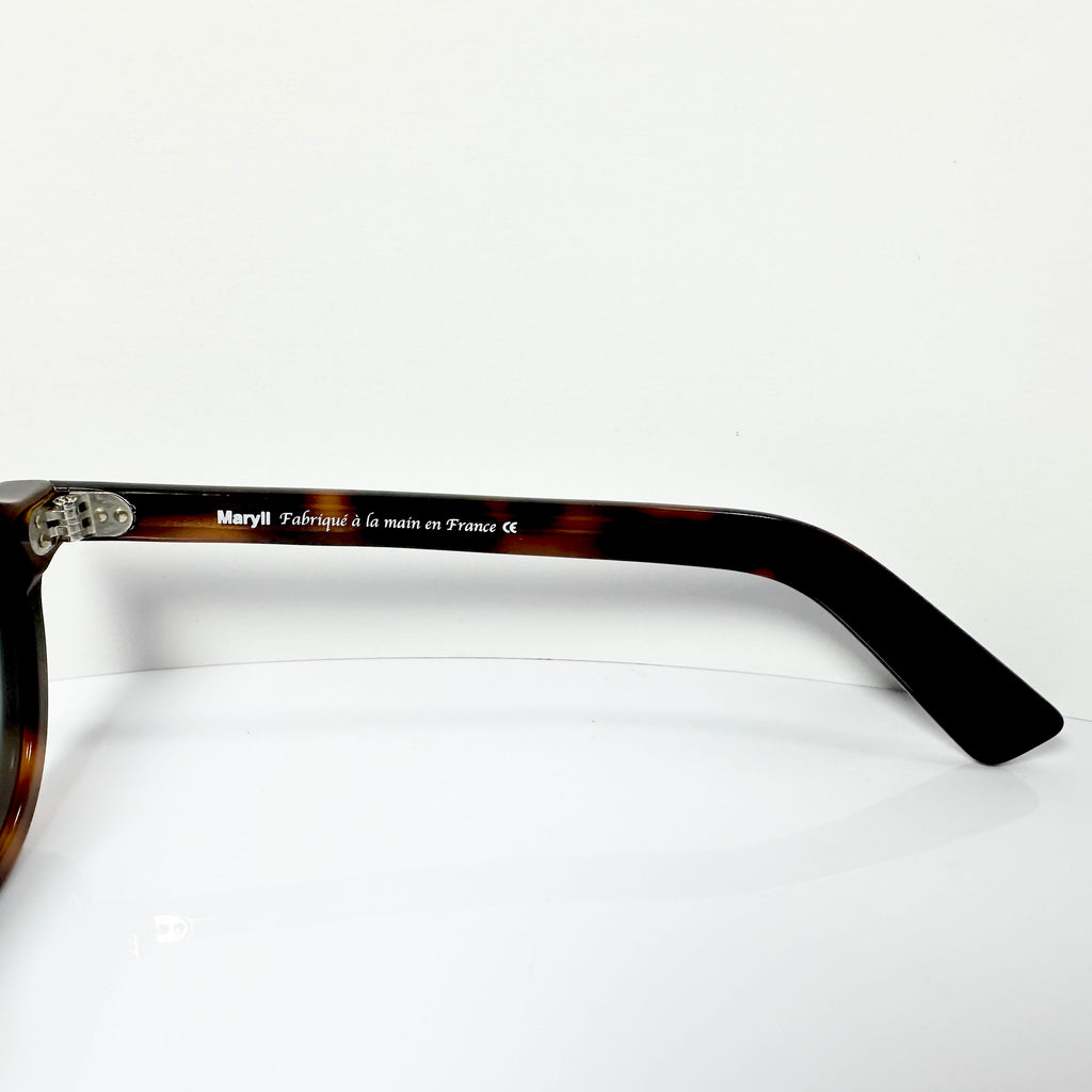 Maryll  Men's Crown Panto Sunglasses Frame in Tortoise PO23 - Authentic New