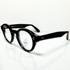 Maryll Round Eyeglasses Frame in Black PO29 - Authentic New