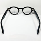 Maryll Round Eyeglasses Frame in Black PO29 - Authentic New