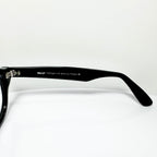 Maryll Round Eyeglasses Frame in Black PO29 - Authentic New