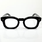 Maryll 8mm Thick Square Men's Eyeglasses Frame in Black MAX0221 - Authentic New