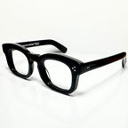 Maryll 8mm Thick Square Men's Eyeglasses Frame in Black MAX0221 - Authentic New
