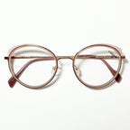 Andy Wolf 4766 COL. 05 Eyeglasses Frames in Pink Gunmetal - Authentic New