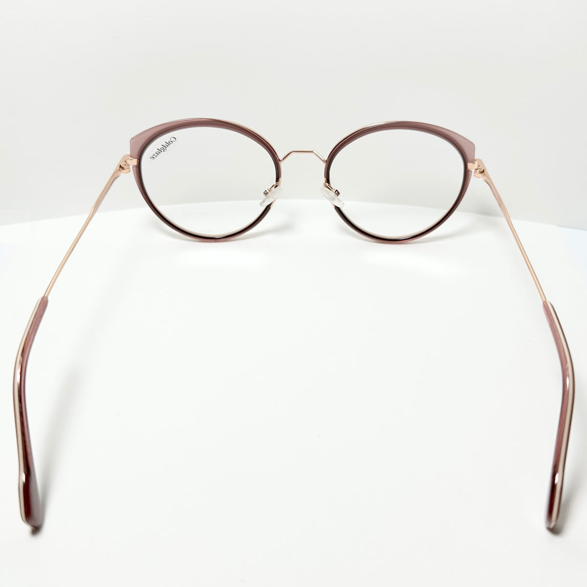 Andy Wolf 4766 COL. 05 Eyeglasses Frames in Pink Gunmetal - Authentic New