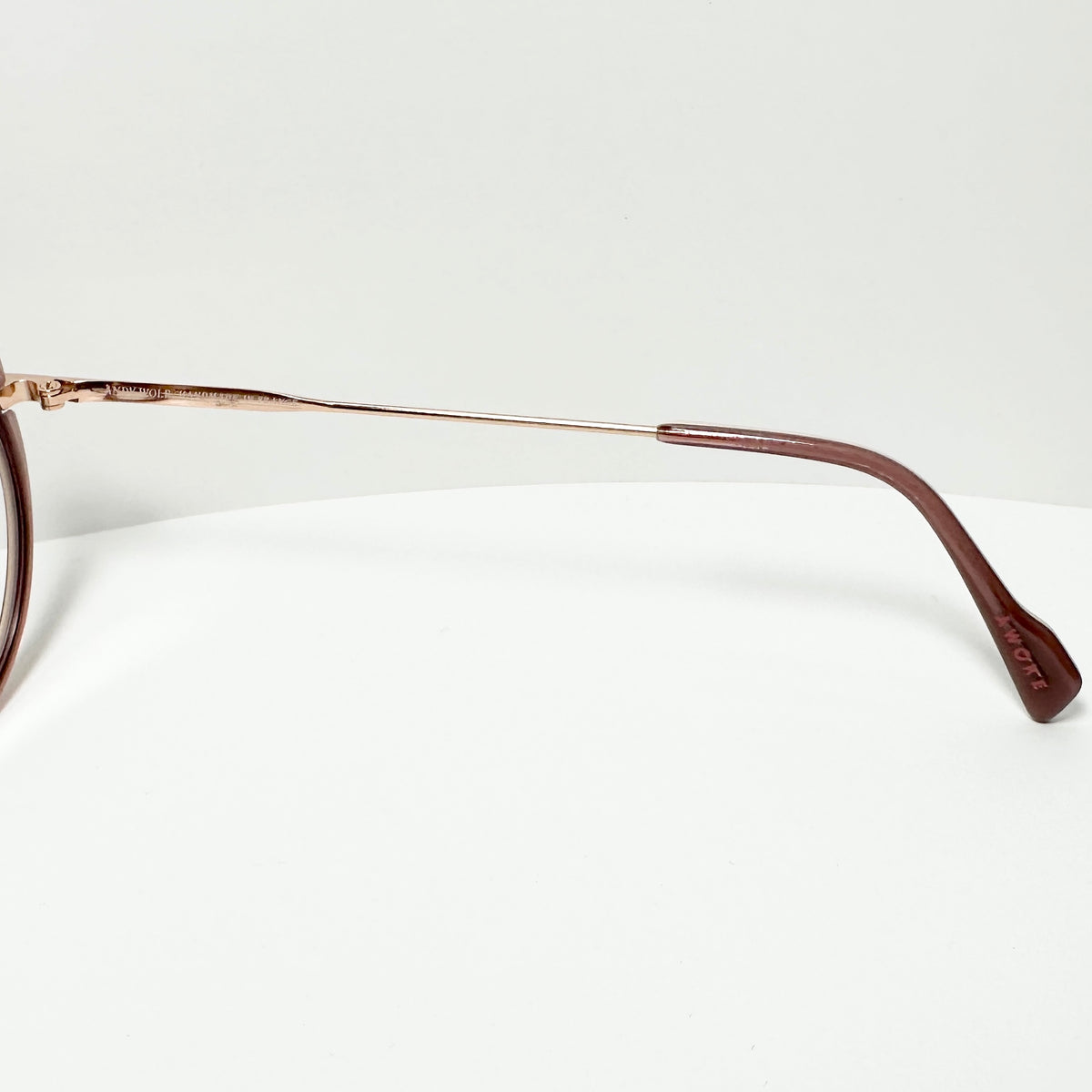 Andy Wolf 4766 COL. 05 Eyeglasses Frames in Pink Gunmetal - Authentic New