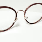 Andy Wolf 4766 COL. 05 Eyeglasses Frames in Pink Gunmetal - Authentic New
