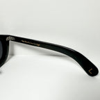 LOUVR - NEWTON Buffalo Horn Sunglasses Frames in Black - Authentic New