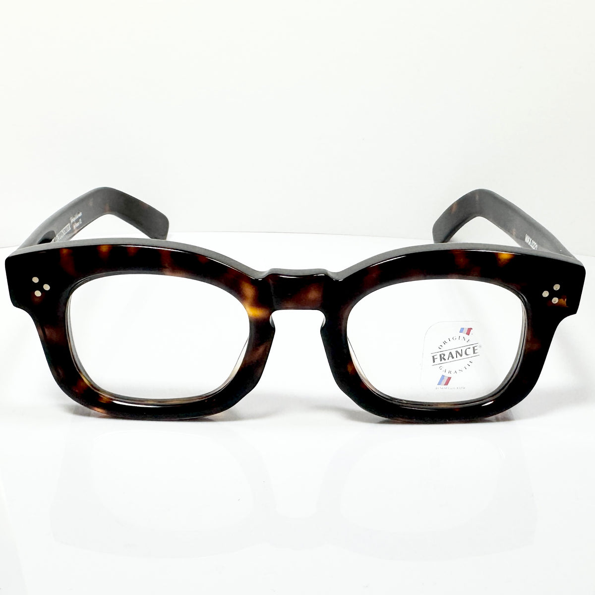 Maryll 8mm Thick Men's Eyeglasses Frame in Tortoise MAX0221 - Authentic New