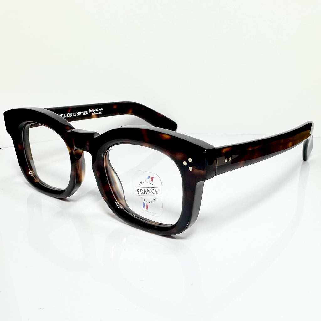 Maryll 8mm Thick Men's Eyeglasses Frame in Tortoise MAX0221 - Authentic New