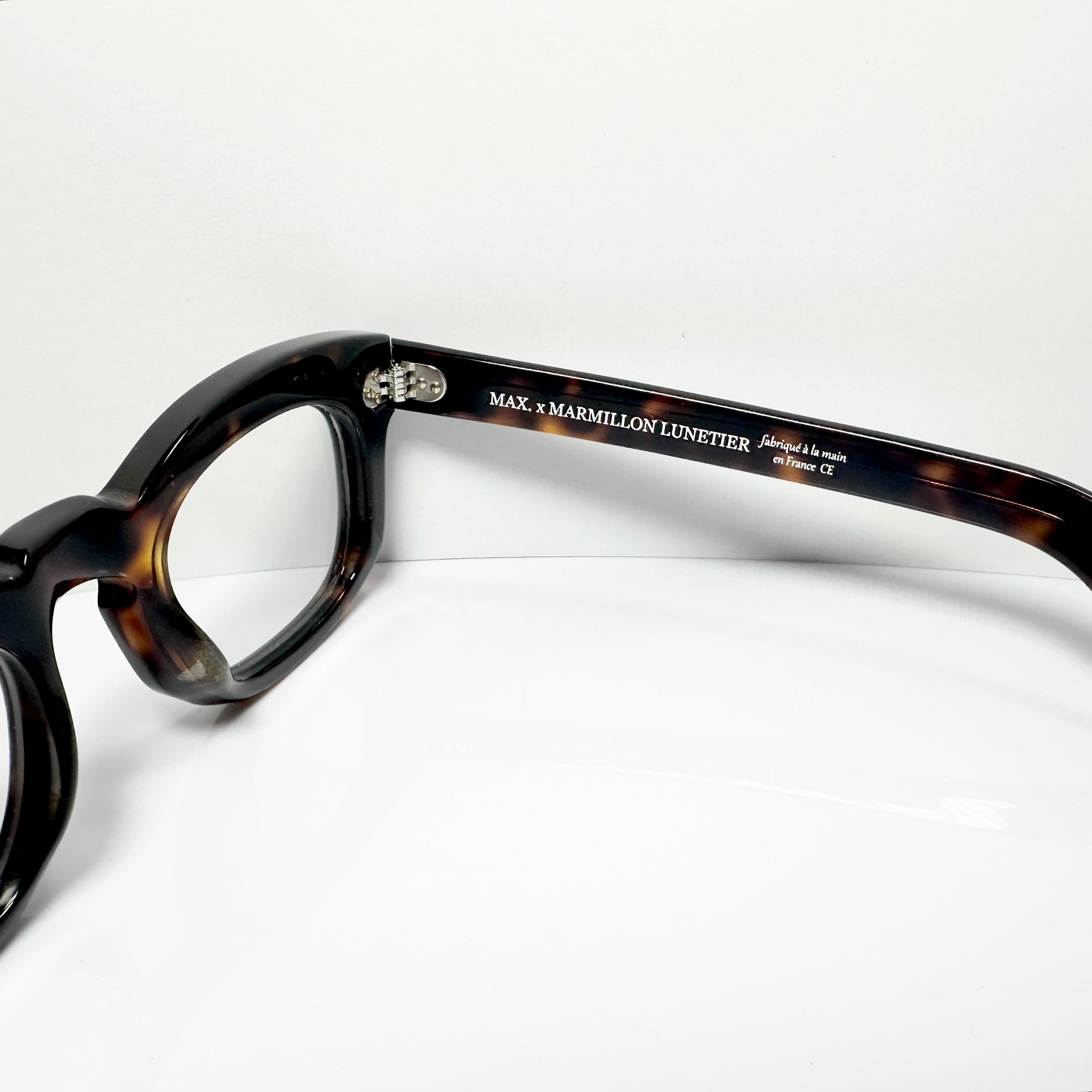 Maryll 8mm Thick Men's Eyeglasses Frame in Tortoise MAX0221 - Authentic New