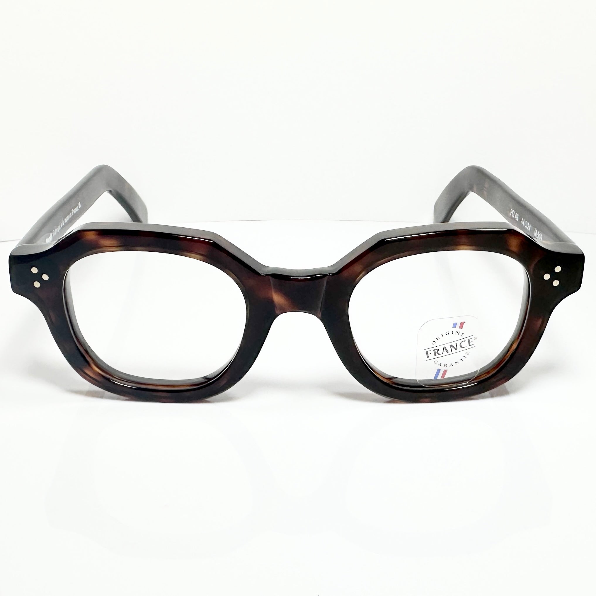 Maryll Men's Thick Eyeglasses Frame Made in France PO46 M519 - Authentic New