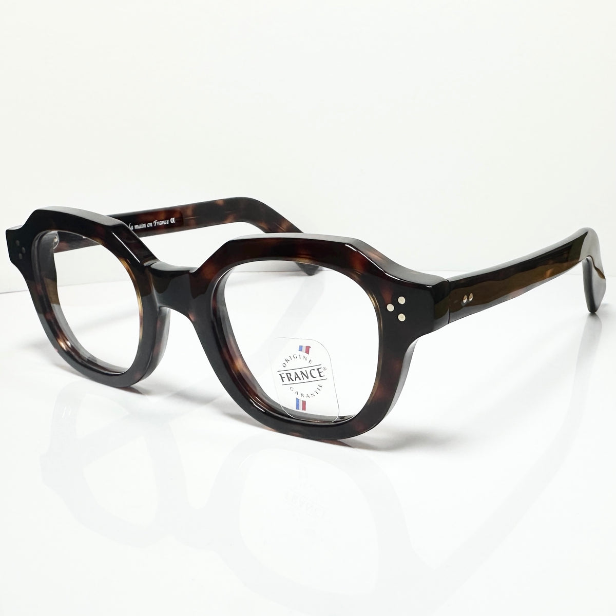 Maryll Men's Thick Eyeglasses Frame Made in France PO46 M519 - Authentic New