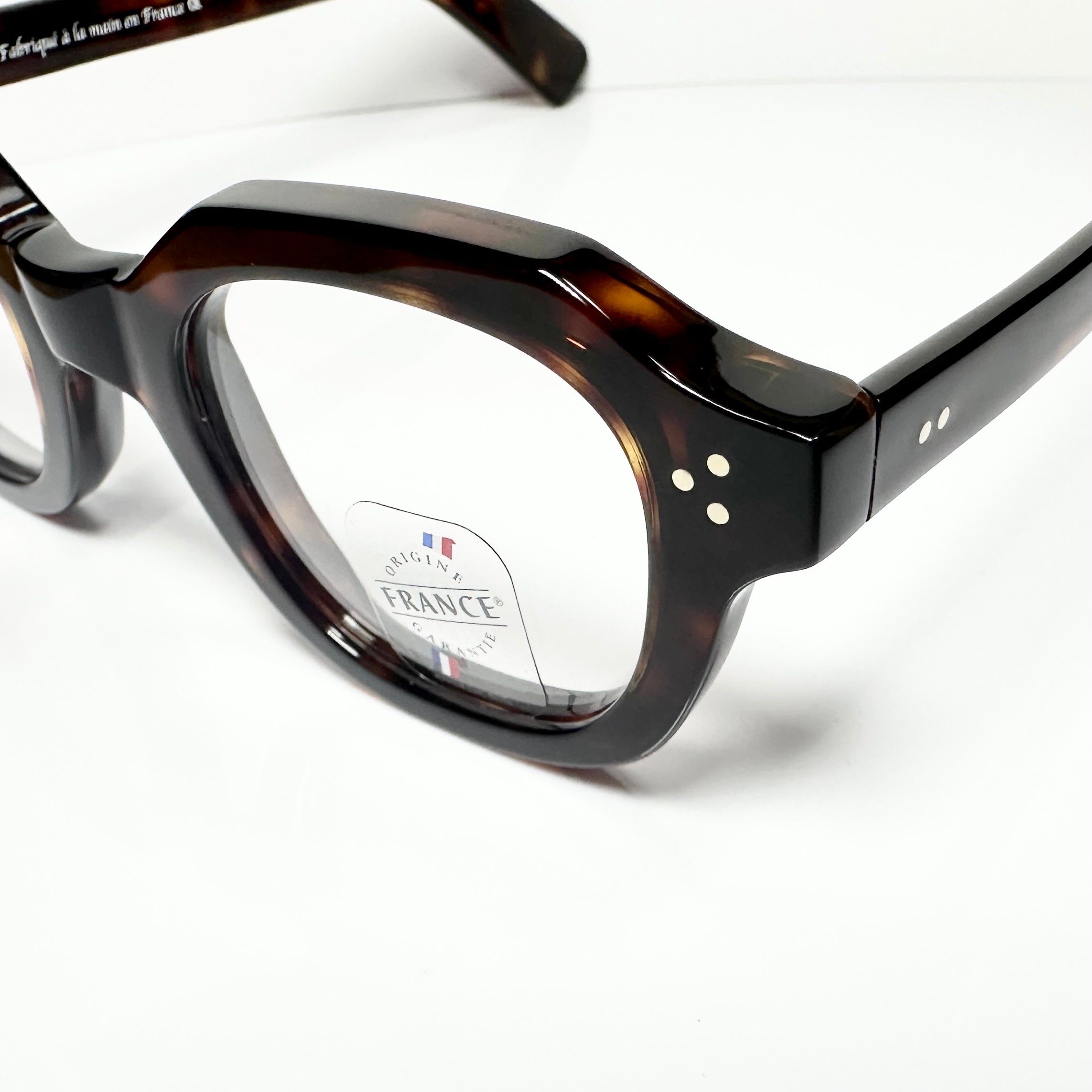 Maryll Men's Thick Eyeglasses Frame Made in France PO46 M519 - Authentic New