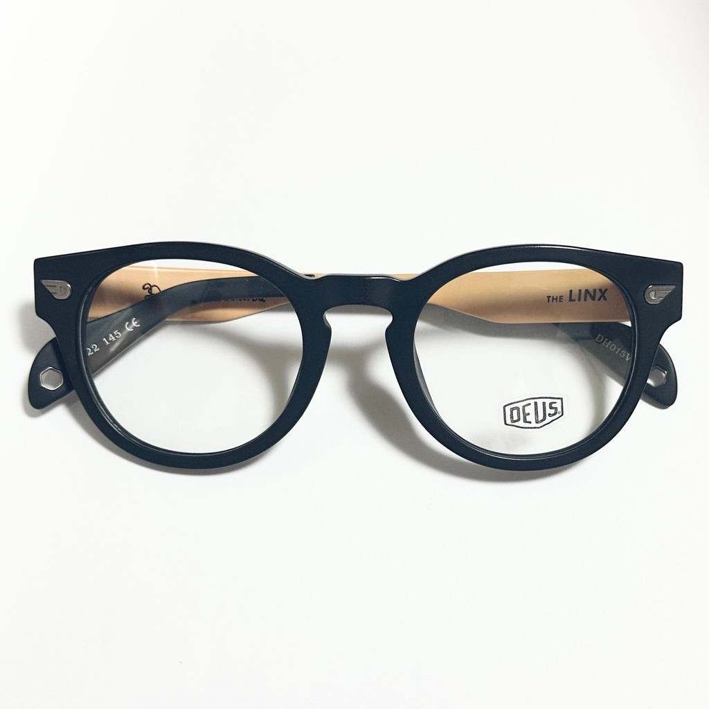 Deus Ex Machina DH015V02 Men's Eyeglasses Frames in Black - Authentic New