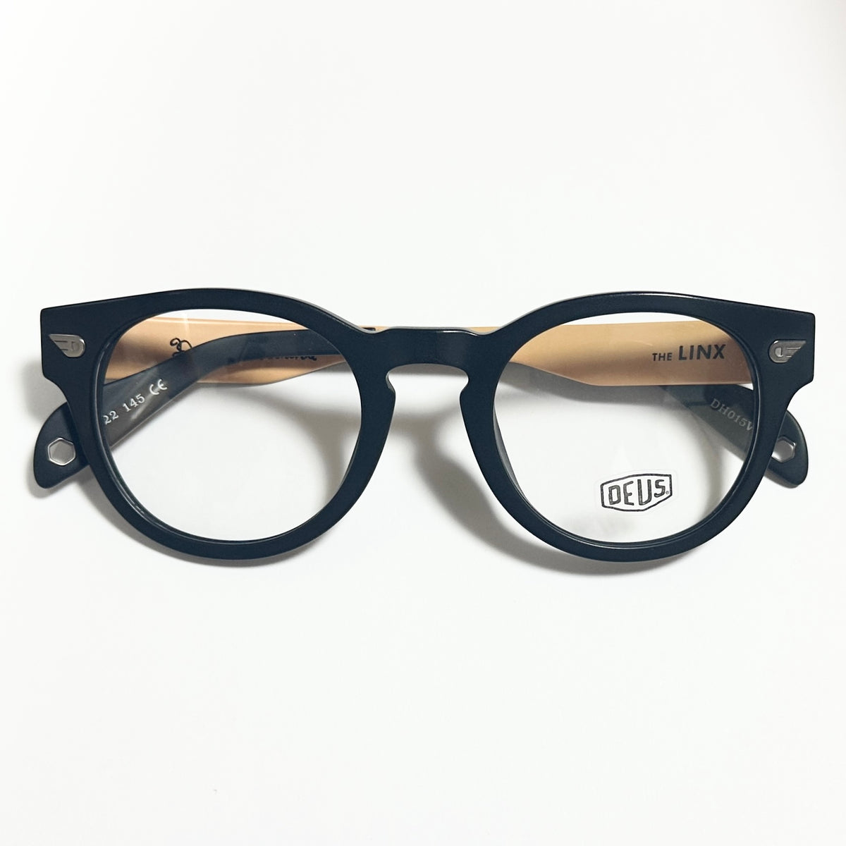 Deus Ex Machina DH015V02 Men's Eyeglasses Frames in Black - Authentic New