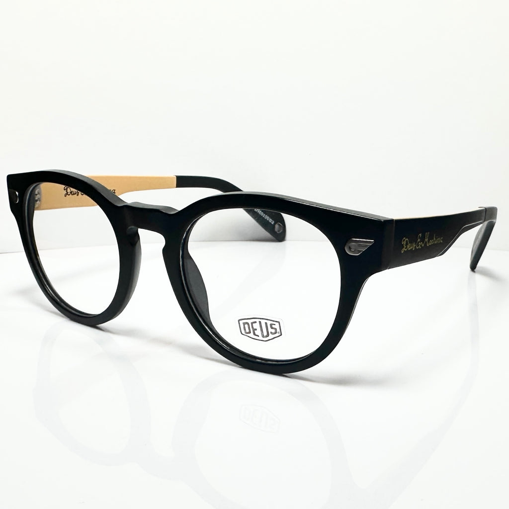 Deus Ex Machina DH015V02 Men's Eyeglasses Frames in Black - Authentic New