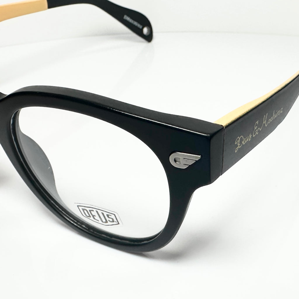 Deus Ex Machina DH015V02 Men's Eyeglasses Frames in Black - Authentic New